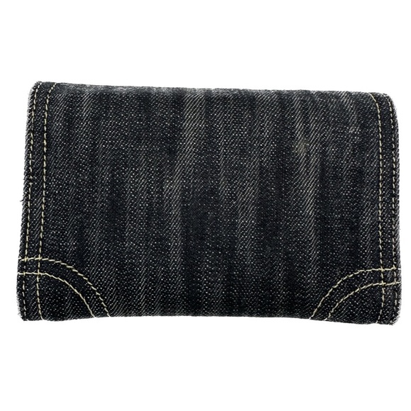 CHANEL Rare Denim CC Wallet on unbranded chain - Picture 4 of 13